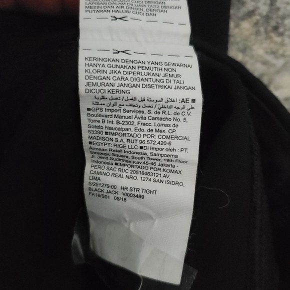 Old Navy High-Rise 7/8-Length Ponte-Knit Ankle-Zip Moto Street Leggings Small - Picture 13 of 15